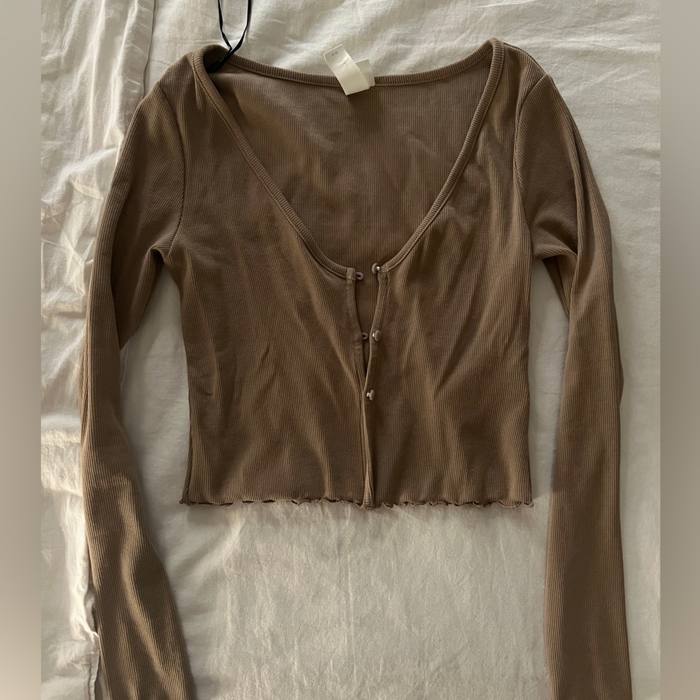 Cropped cardigan